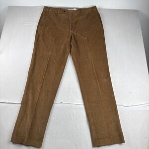 Lauren Ralph Lauren Mens Brown Corduroy Pants fits 38*34 100% cotton Preppy